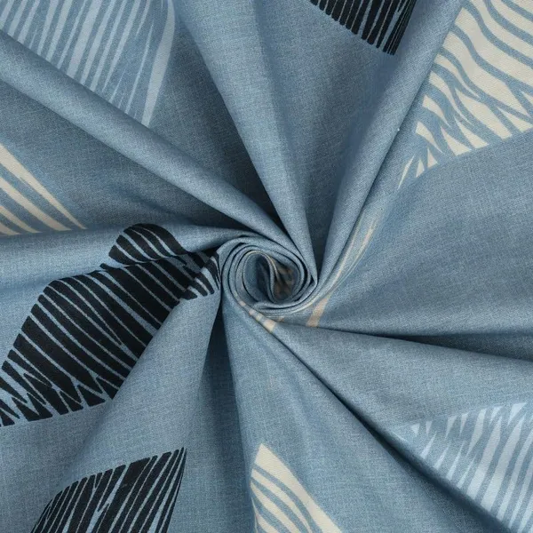 Light_Grey_Cotton_Fitted_Bedsheet_With_Pillow_Covers