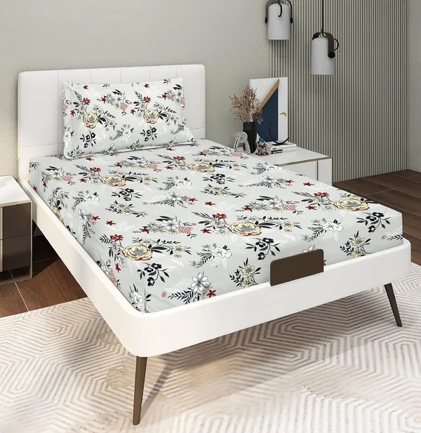 Multicolor_Single_Bed_Bedsheet_With_Pillow_Cover