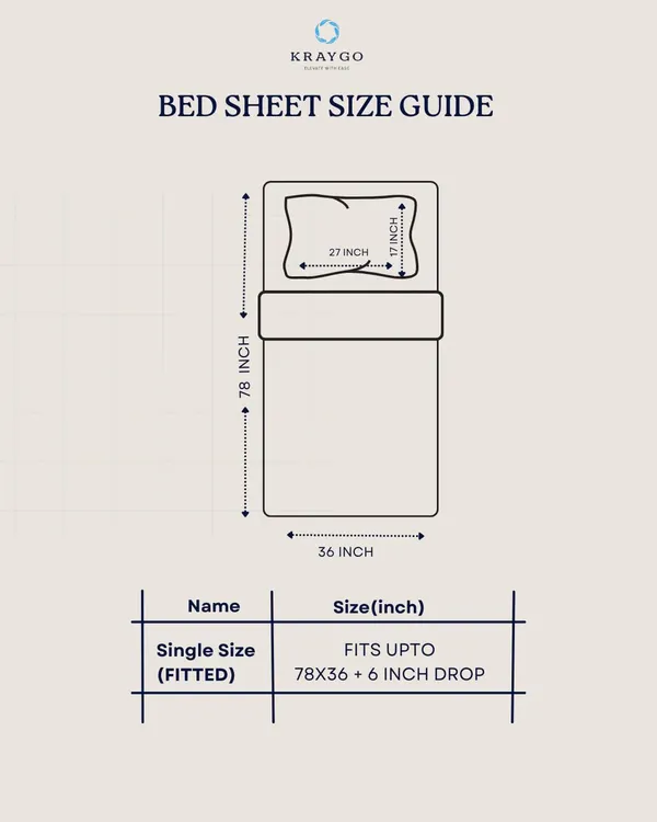 Grey_Cotton_Fitted_Bedsheet_With_Pillow_Cover