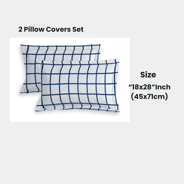 Multicolor_Cotton_Fitted_Bedsheet_With_Pillow_Covers