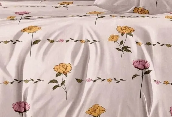 Multicolor_Microfiber_Cotton_Bedsheet_With_Pillow_Covers