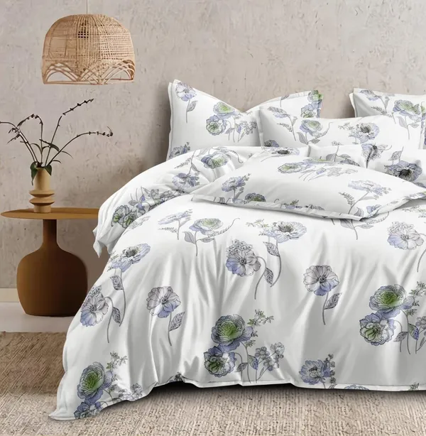 Multicolor_Microfiber_Cotton_Bedsheet_With_Pillow_Covers
