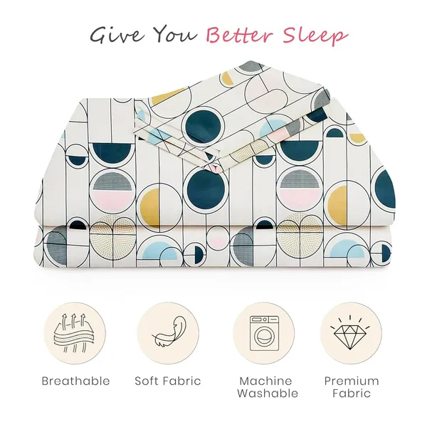 Multicolor_Cotton_Bedsheet_With_Pillow_Cover