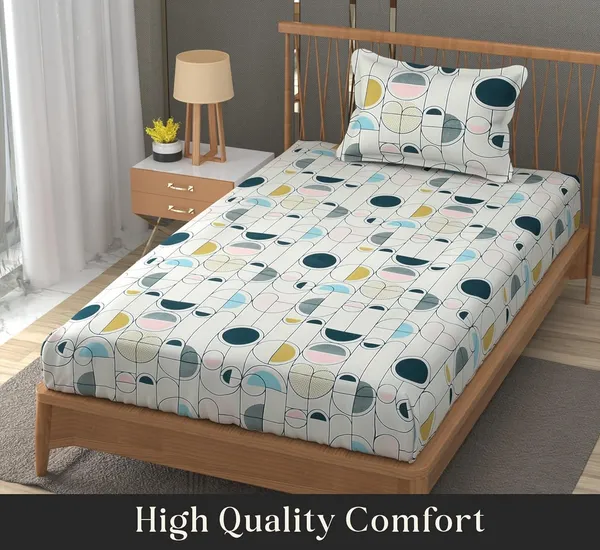 Multicolor_Cotton_Bedsheet_With_Pillow_Cover