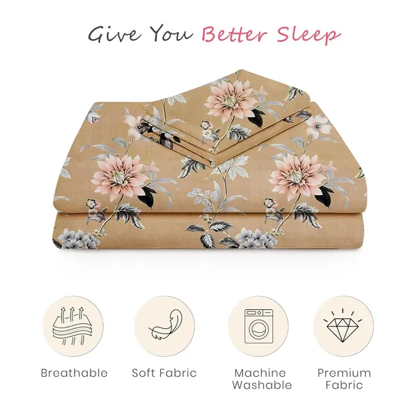 Multicolor_Cotton_Bedsheet_With_Pillow_Covers