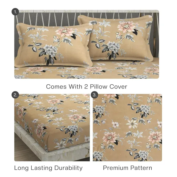 Multicolor_Cotton_Bedsheet_With_Pillow_Covers