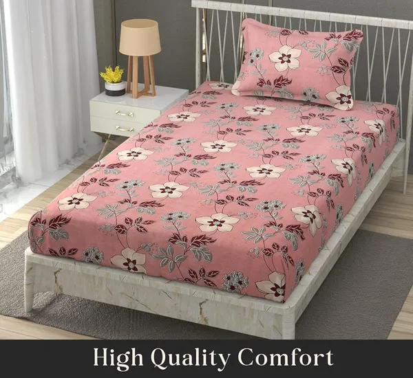 Multicolor_Cotton_Bedsheet_With_Pillow_Covers