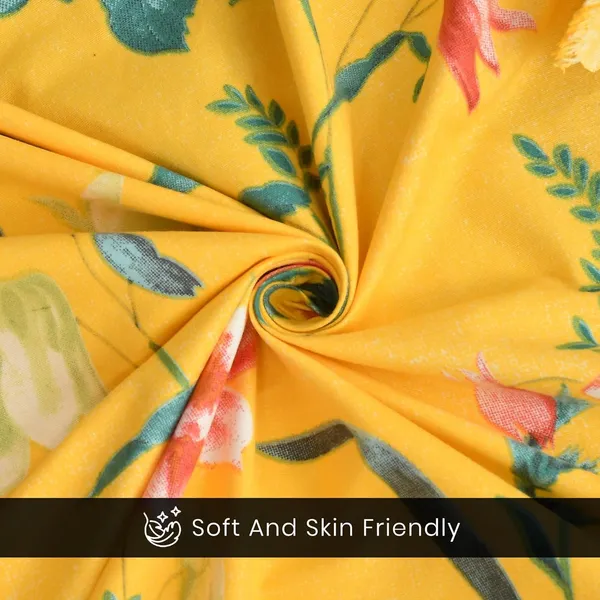 Multicolor_Cotton_Bedsheet_With_Pillow_Covers