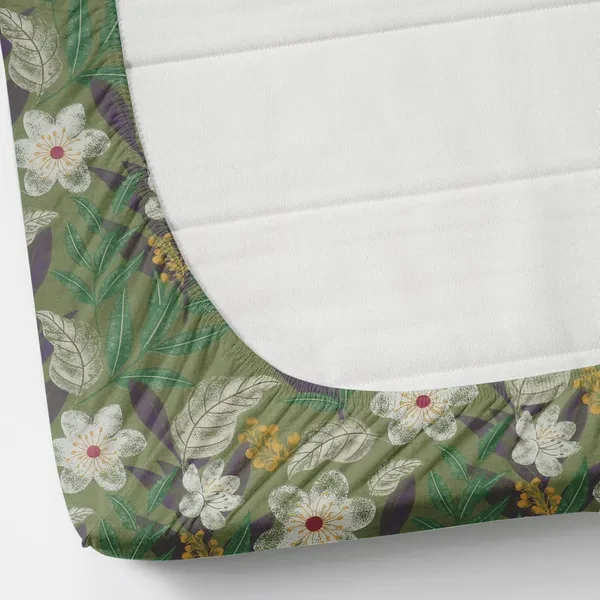 Multicolor_Microfiber_Fitted_Bedsheet_With_Pillow_Covers