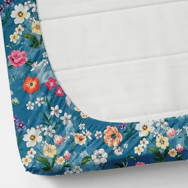Multicolor_Microfiber_Fitted_Bedsheet_With_Pillow_Covers