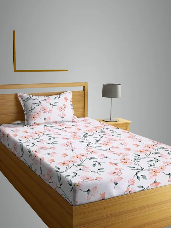 Multicolor_Single_Bed_Bedsheet_With_Pillow_Cover