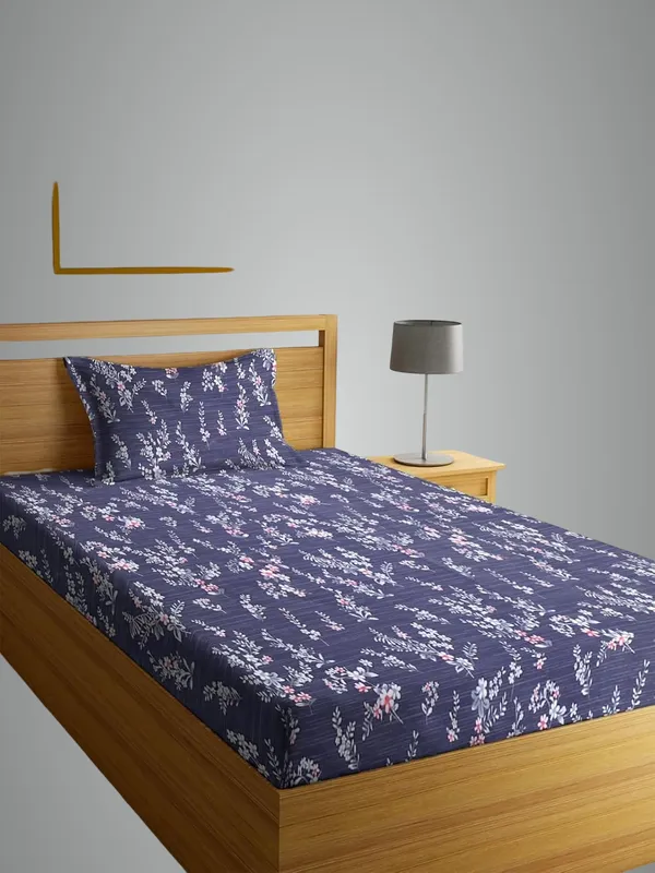 Multicolor_Single_Bed_Bedsheet_With_Pillow_Cover