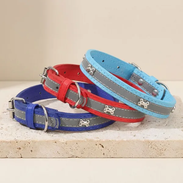 Multicolor_Premium_Collars_For_Pet_(Pack_Of_3)