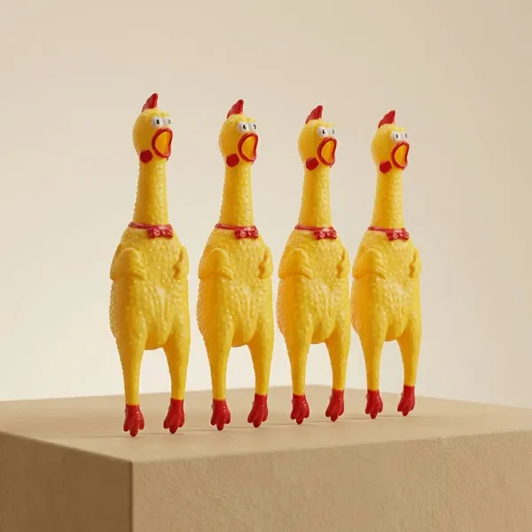 Squeaky_Rubber_Chicken_Shaped_Toy_With_Screaming_Sound_For_Pet_(Pack_Of_4)