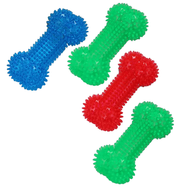 Multicolor_Silicon_Spike_Bone_Toy_For_Pets_(Pack_Of_4)
