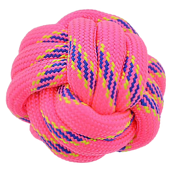 Multicolor_Knotted_Rope_Ball_Dog_Toy:_The_Ultimate_Tug,_Chew_And_Fetch_Companion_7_Cm_Dia_(Pack_Of_4)
