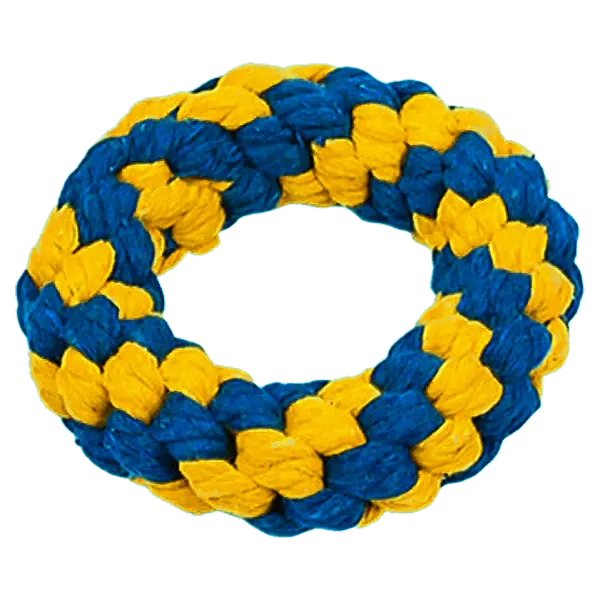 Multicolor_Indestructible_Rope_Rings_For_Pet_13Cm_X_4Cm_X_4Cm_(Pack_Of_3)