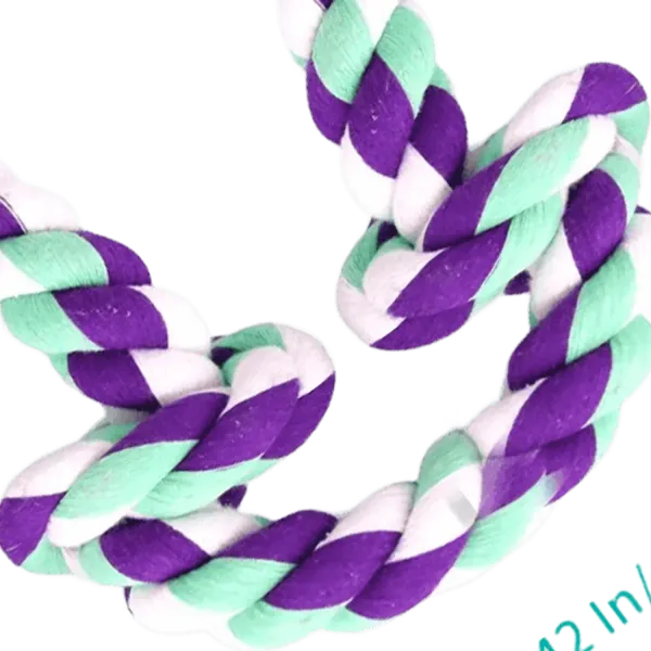 Multicolor_Tough_Tug_Rope_Toys_For_Pet_6_Knots_106Cm_X_7Cm_X_7Cm_(Pack_Of_2)
