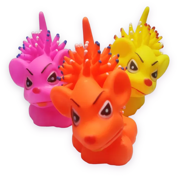 Multicolor_Latex_Cute_Face_Sound_Toys_For_Pets_(Pack_Of_3)