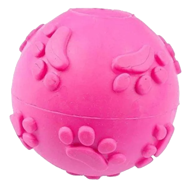 Multicolor_Paw_Or_Woof_Pattern_Balls_With_Sound_For_Pets_(Pack_Of_3)