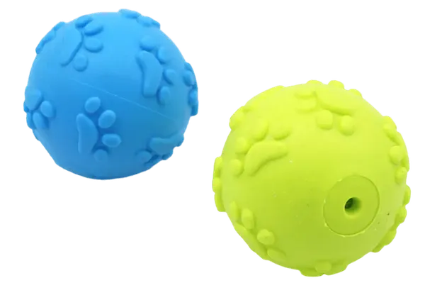 Multicolor_Paw_Or_Woof_Pattern_Balls_With_Sound_For_Pets_(Pack_Of_3)