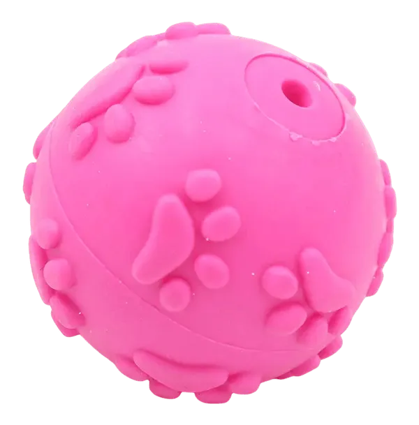 Multicolor_Paw_Or_Woof_Pattern_Balls_With_Sound_For_Pets_(Pack_Of_3)