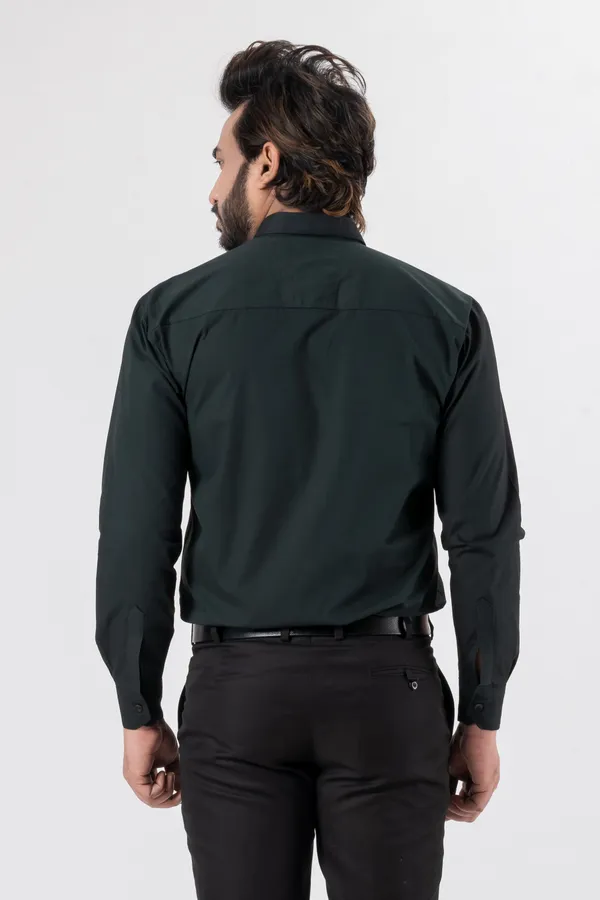 Parrot_Green_100%_Cotton_Casual_Shirt_For_Men