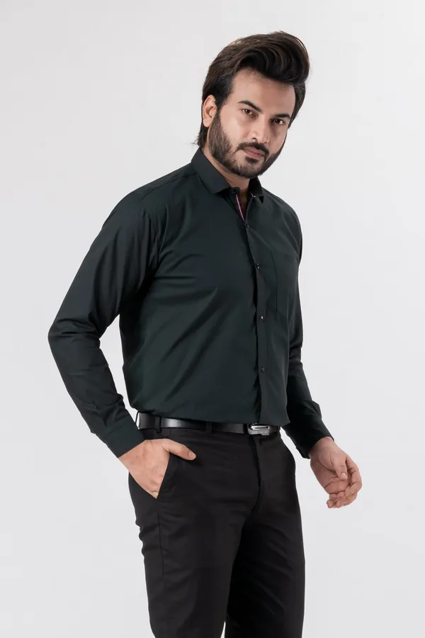 Parrot_Green_100%_Cotton_Casual_Shirt_For_Men