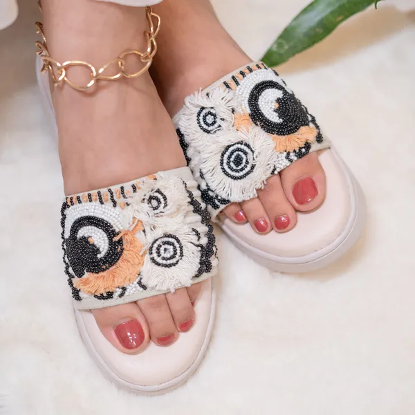 White_Synthetic_Leather_Wedges_For_Women