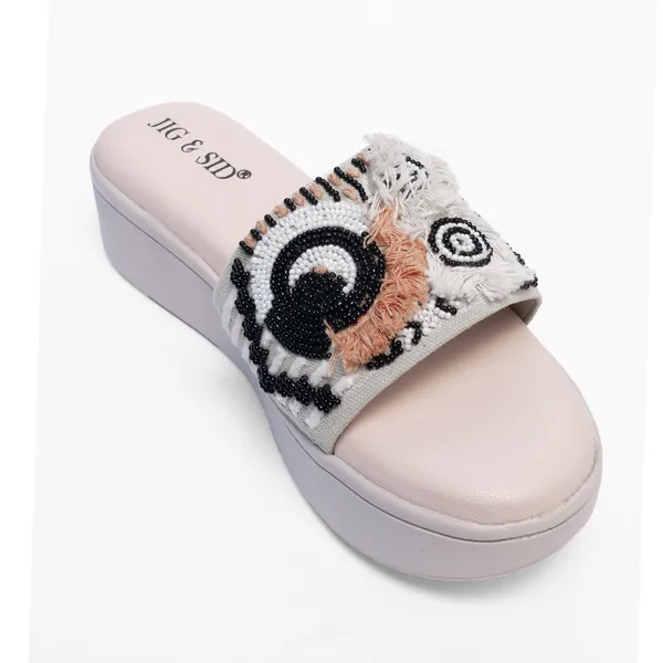 White_Synthetic_Leather_Wedges_For_Women
