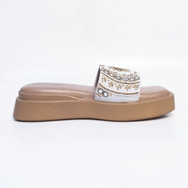 Beige_Synthetic_Leather_Wedges_For_Women
