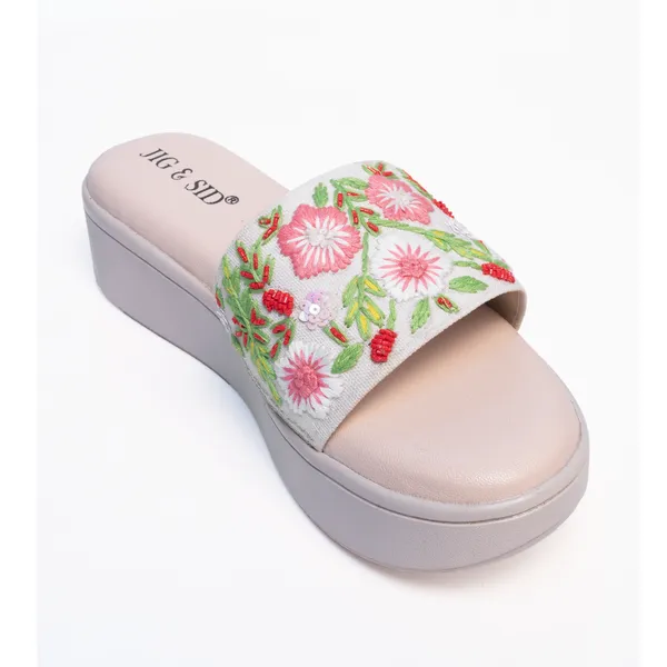 White_Synthetic_Leather_Wedges_For_Women