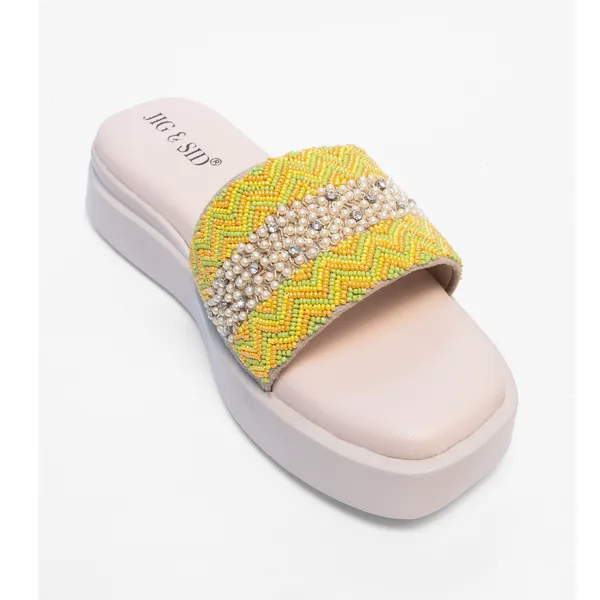 White_Synthetic_Leather_Wedges_For_Women