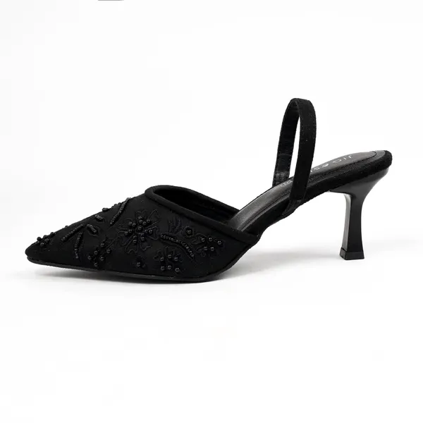 Black_Synthetic_Leather_Heels_For_Women