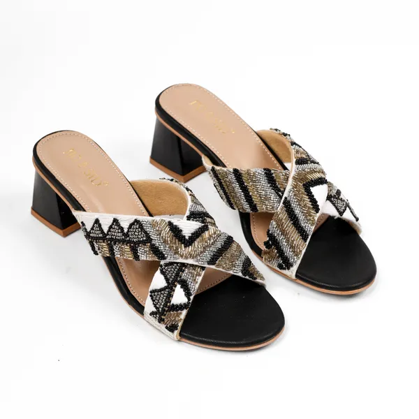 Black_Synthetic_Leather_Heels_For_Women