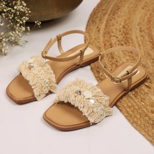Brown_Synthetic_Leather_Flats_For_Women