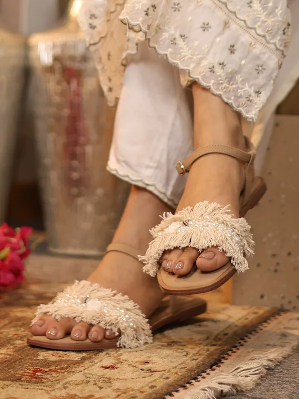 Brown_Synthetic_Leather_Flats_For_Women