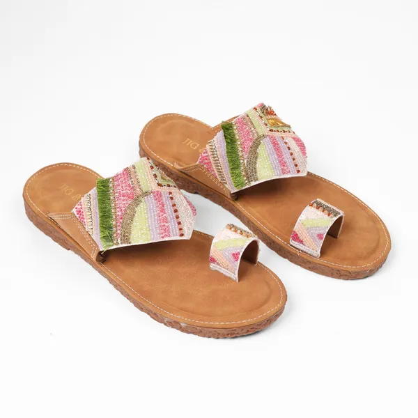 Brown_Synthetic_Leather_Flats_For_Women