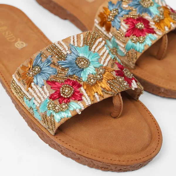 Brown_Synthetic_Leather_Flats_For_Women