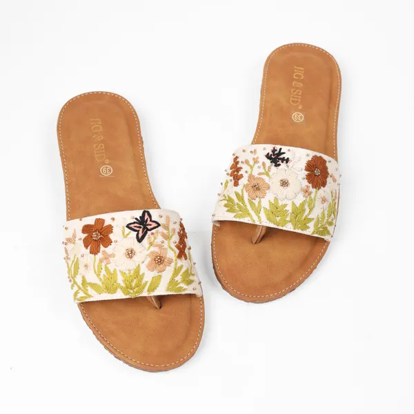 Brown_Synthetic_Leather_Flats_For_Women
