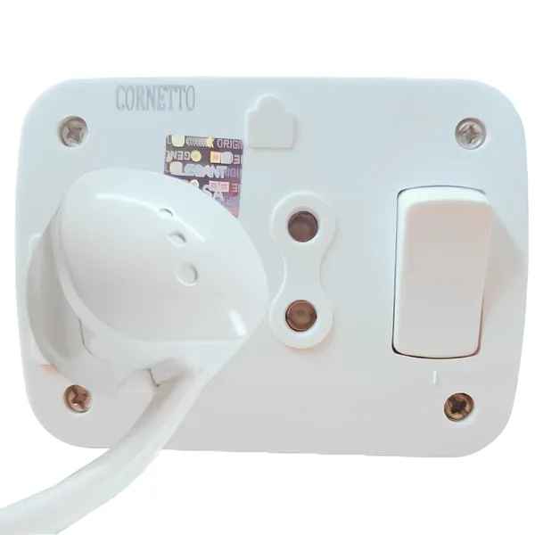White_Electric_Extension_Board_with_Switch
