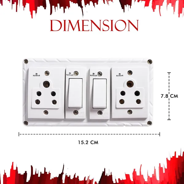 White_Extension_Board_with_Indian_and_Universal_Sockets