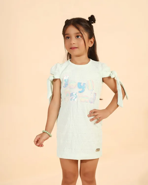 Green_Cotton_Poly_Premium_Dress_For_Girls