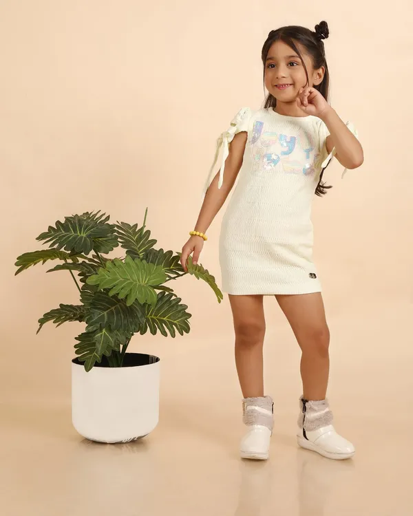Yellow_Cotton_Poly_Premium_Dress_For_Girls