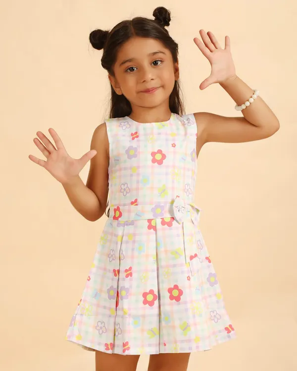 Multicolor_Cotton_Blend_Premium_Bloom_Dress_For_Girls