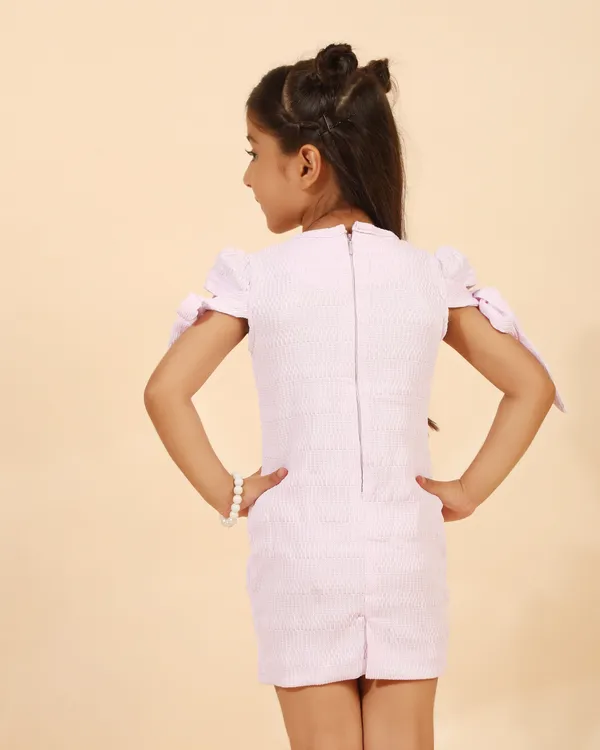 Pink_Cotton_Poly_Premium_Dress_For_Girls