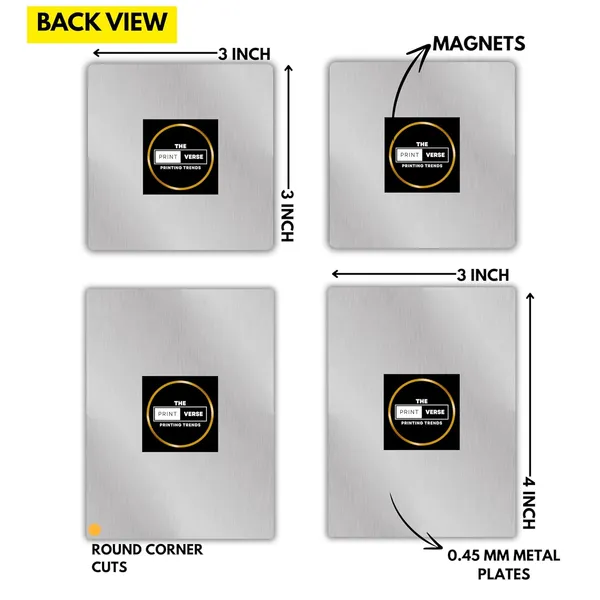 Metal_Personalized_Photo_Fridge_Magnets_Set_Of_4(3X3Inch_&_4X3Inch,Lifetime_No_Colour_Fade,_Glossy,_Waterproof)_|_Customized_Gift_&_Home_Decor