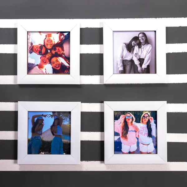 The_Printverse_Collage_Photo_Frames-_Set_Of_4_(White)|_With_Photos_Included