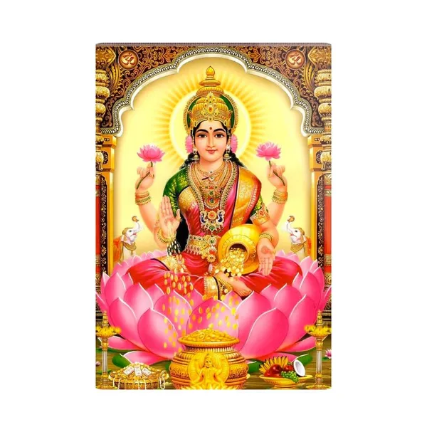 The_Print_Verse_Maa_Lakshmi_Metal_Poster