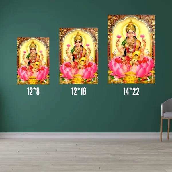 The_Print_Verse_Maa_Lakshmi_Metal_Poster